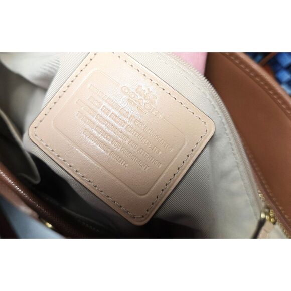 Coach Cross Grain Leather Shoulder Bag - EUC - Picture 11 of 11